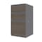 Bestar Prestige + 16W Add-On Pedestal, Bark Grey & Slate 99620-000047 - alternate 1